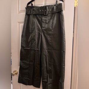 ZARA CROPPED WIDE LEG TROUSER